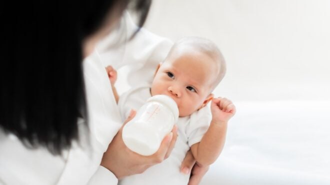 bottle feeding