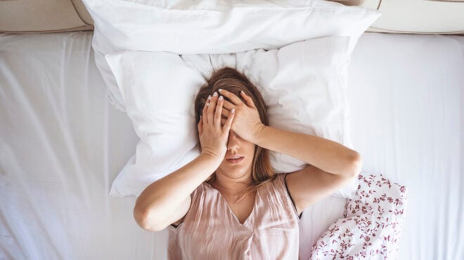 stressed woman