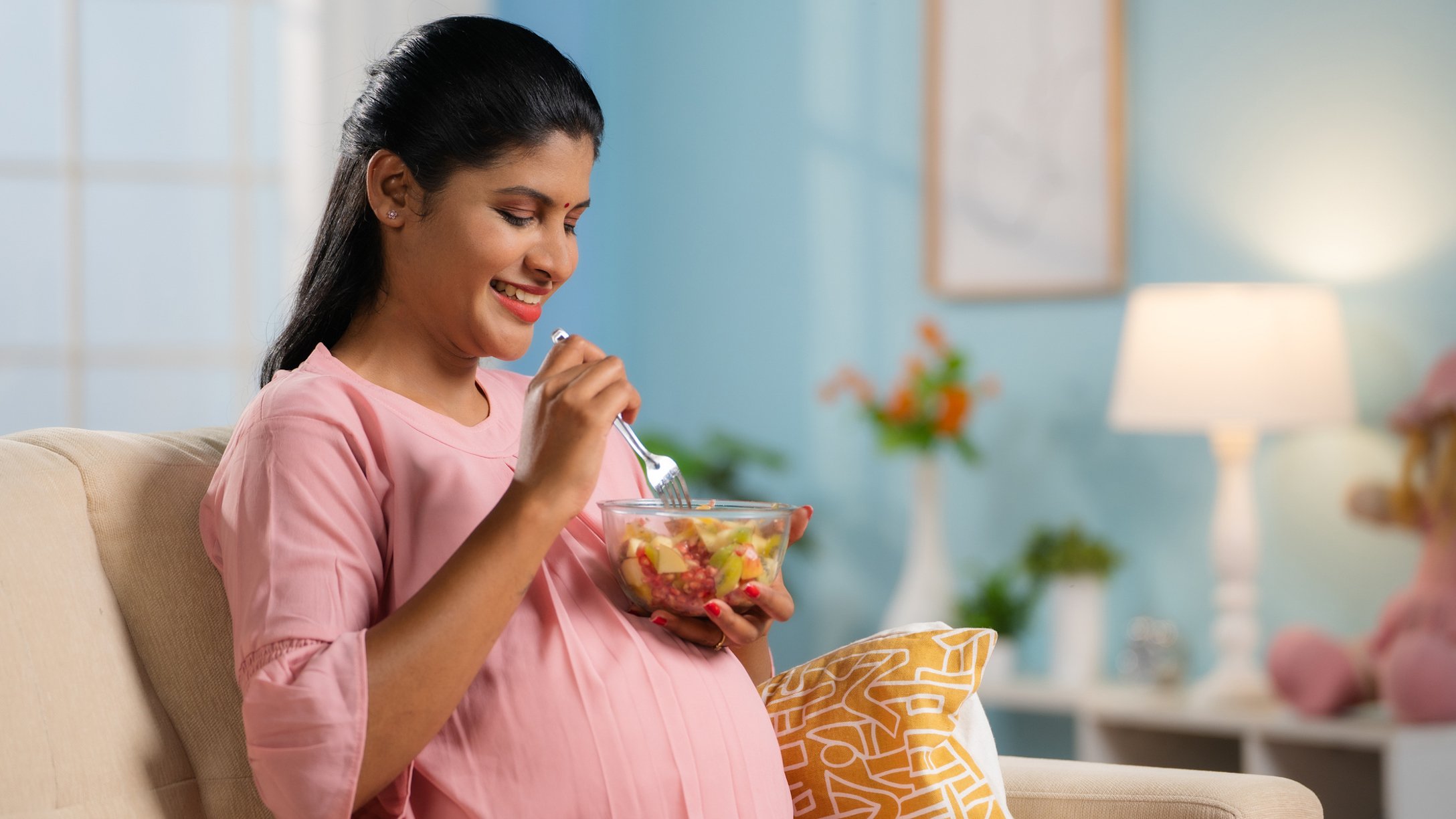 Pregnant and eating
