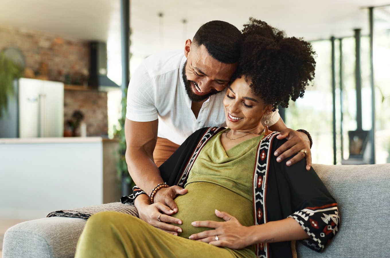 Pregnant couple